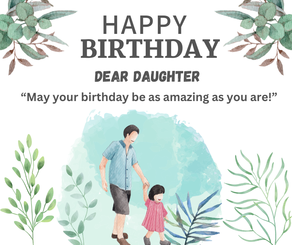 Birthday Wishes for Daughter from Dad with pictures - EnglishtoHindis