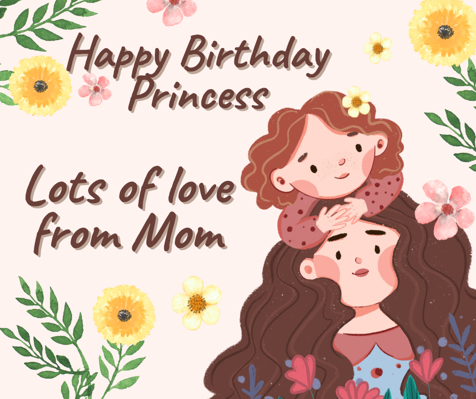 Happy Birthday Wishes for Daughter from Mom with Pictures - EnglishtoHindis