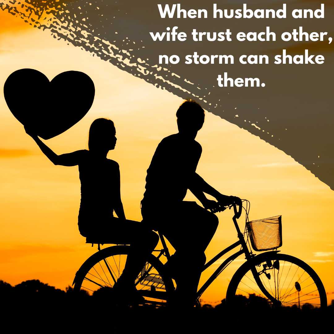Husband Wife Trust Quotes in English