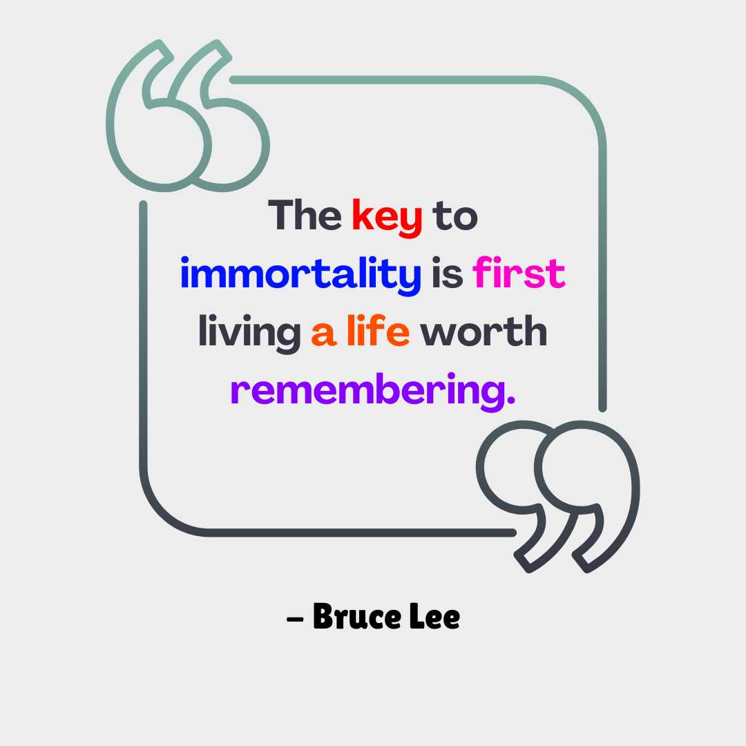 Bruce Lee Quotes about Life