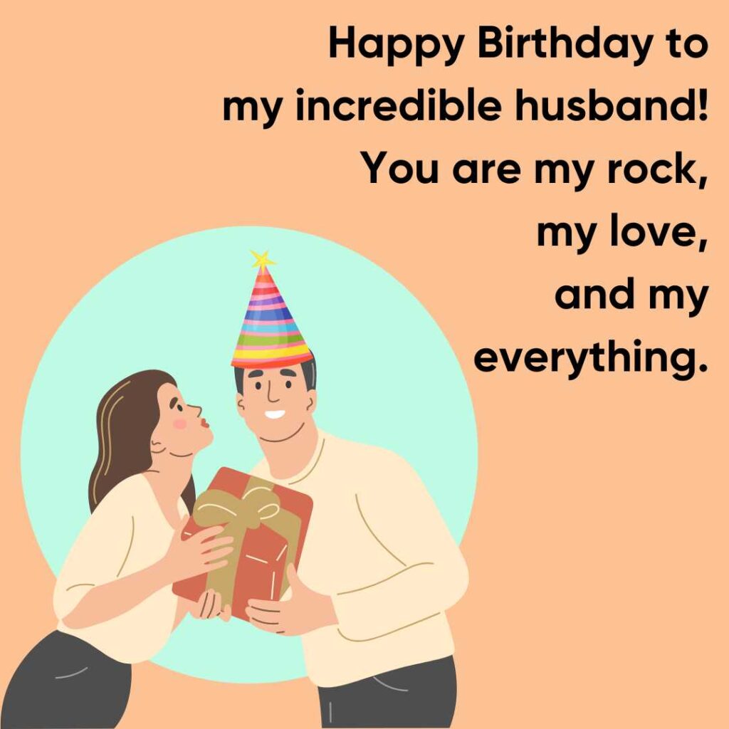 Husband Happy Birthday Wishes English