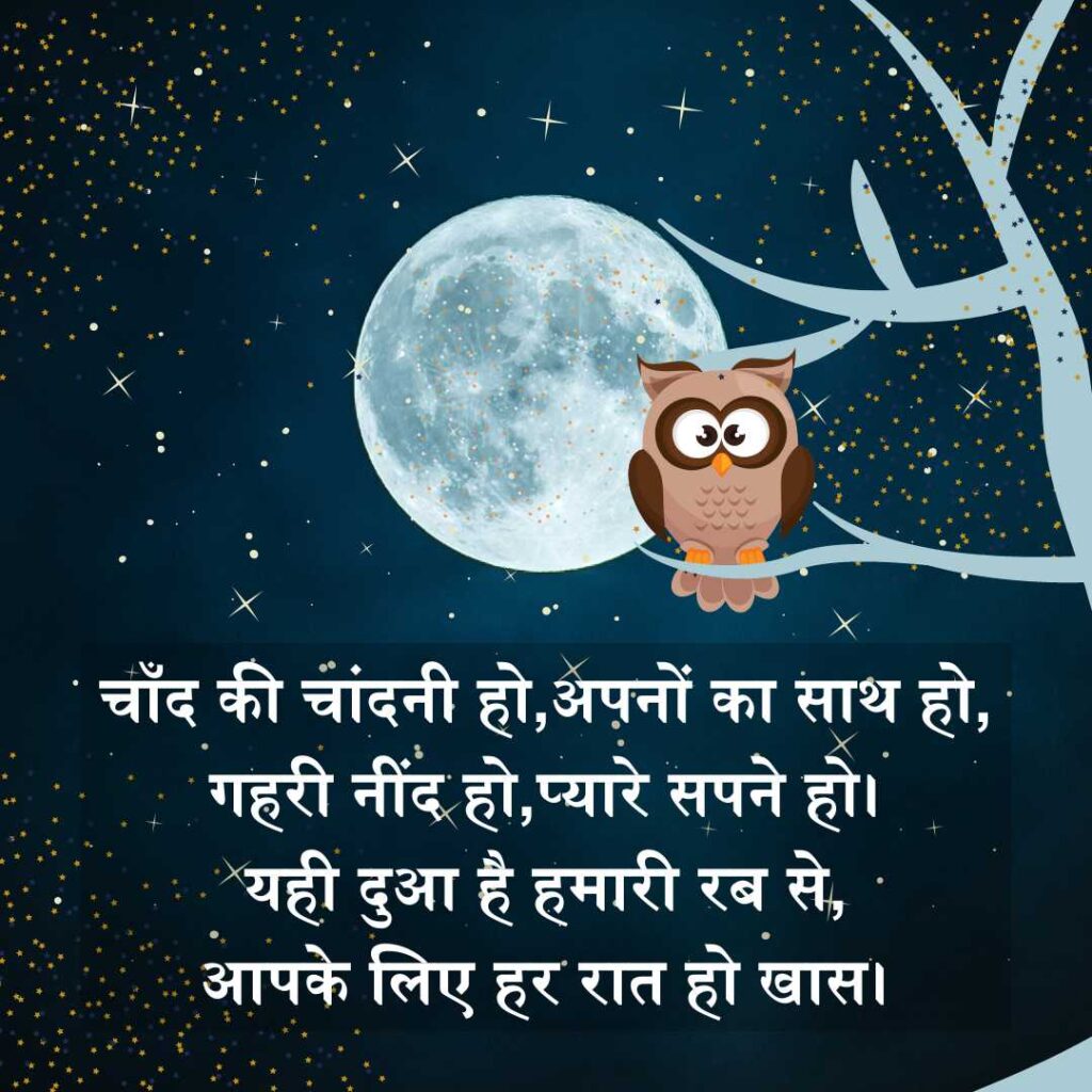 Night Shayari in Hindi