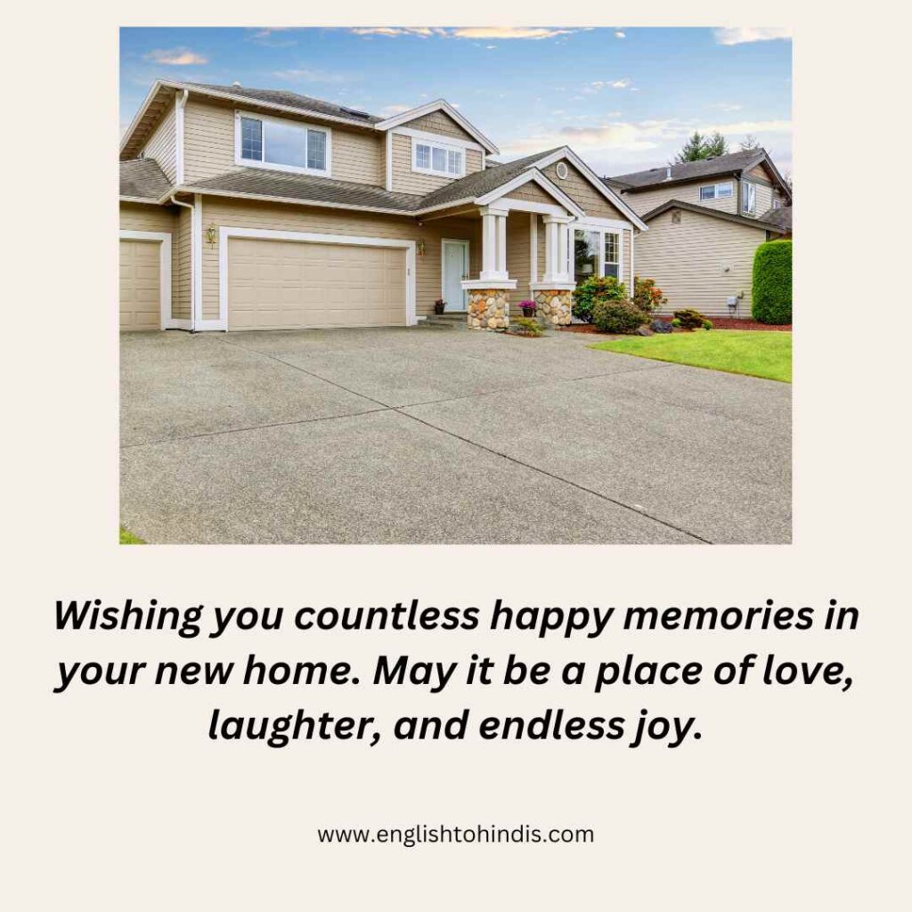 Wishes for New Home