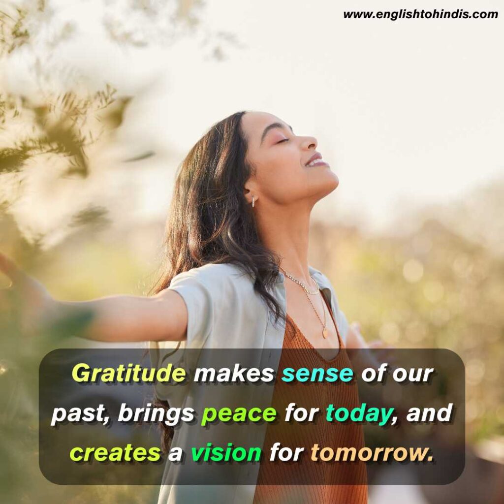 Gratitude Quotes in Hindi with meaning