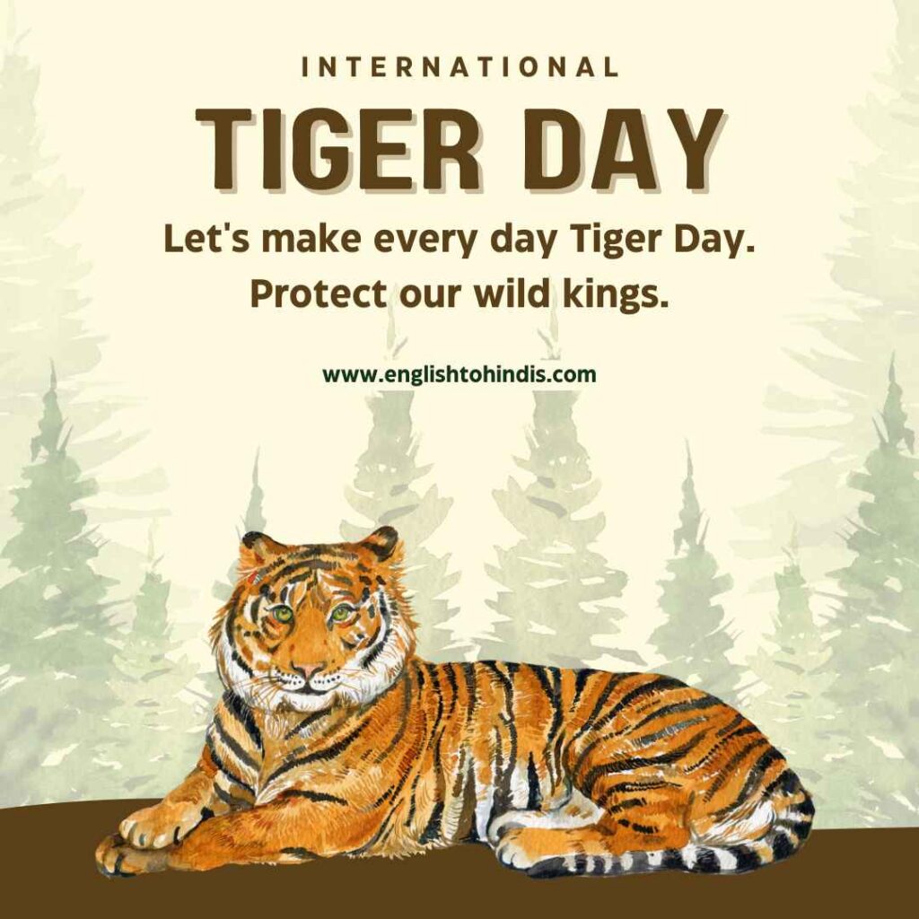 World Tiger Day