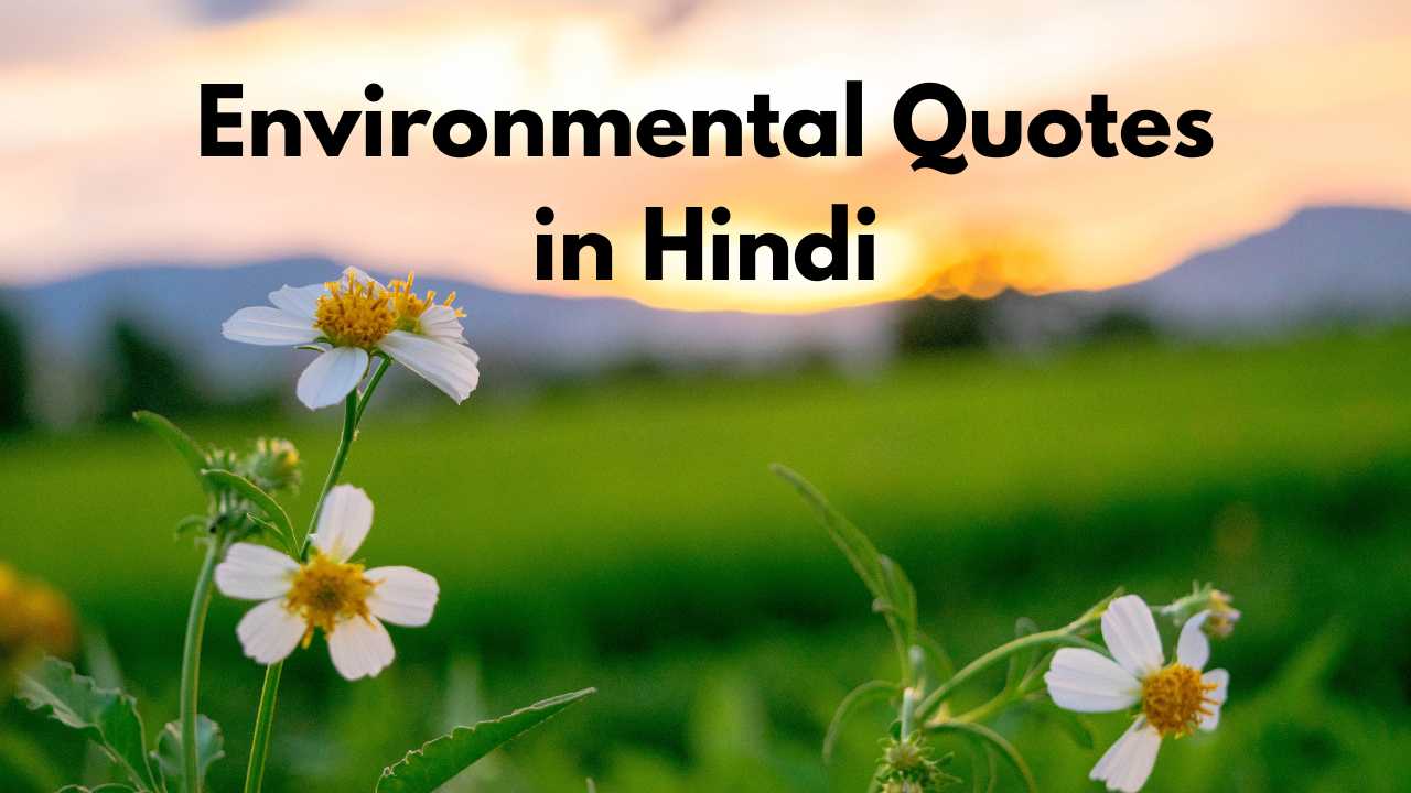 Environmental Quotes in Hindi Images