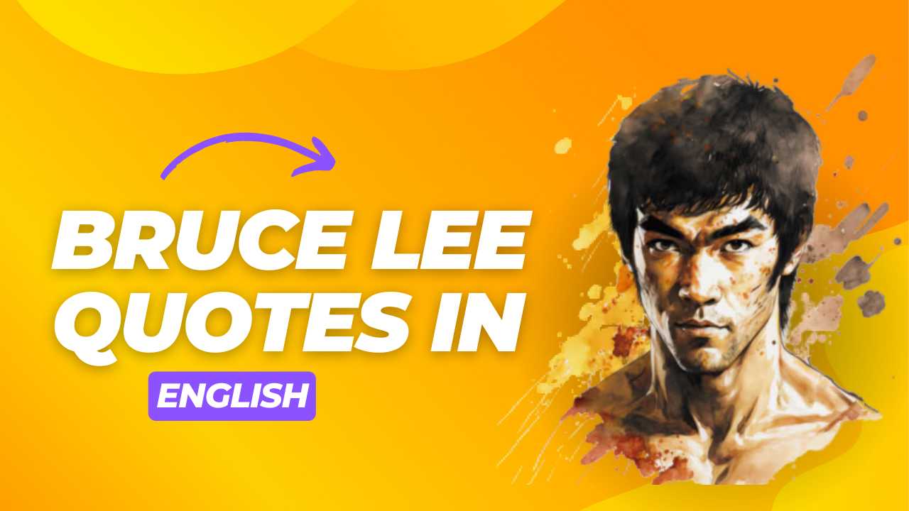 Bruce Lee Quotes in English