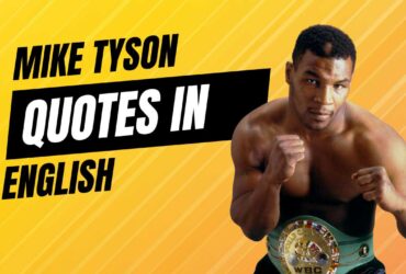 Mike Tyson Quotes in English