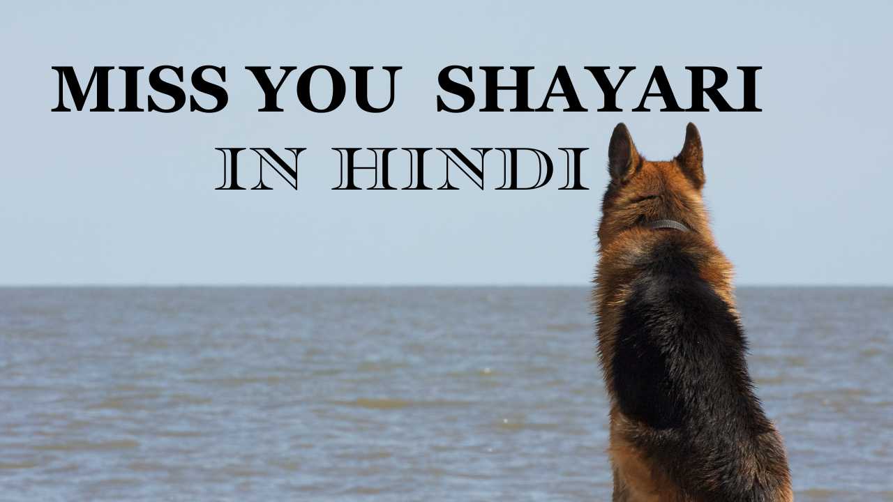 Miss You Shayari in Hindi